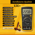 Fluke Digital Multimeter – 1000V CAT II, EU Version (Fluke 12E+ / 15B+ / 17B+)