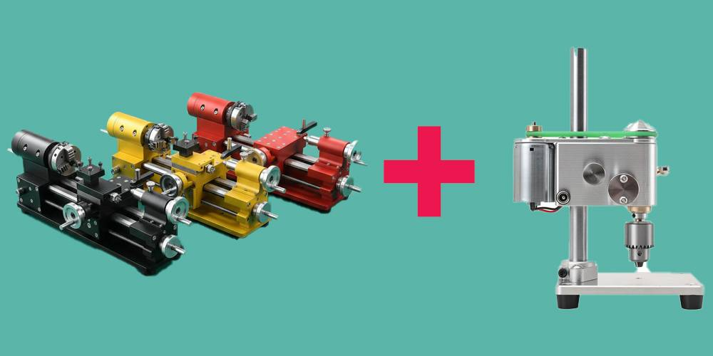 80W Mini-Metalldrehmaschine | Lagerangebot, Zahlung bei Lieferung möglich